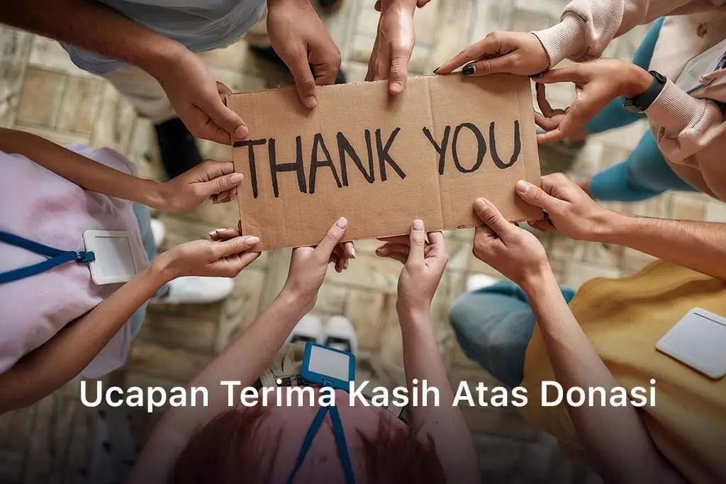 Ucapan Terima Kasih Atas Donasi