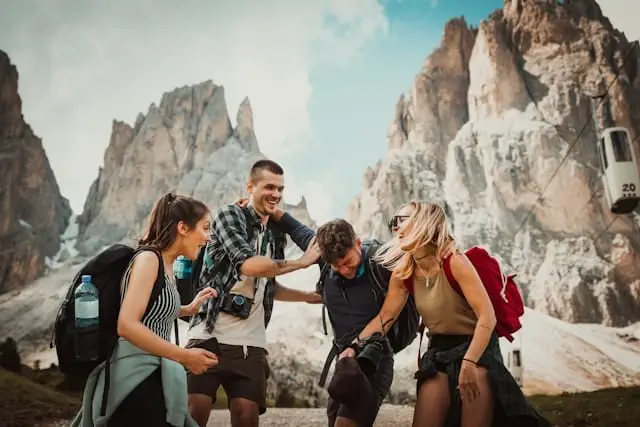 Embarking on the Ultimate Adventure: A Roadtrip with Close Friends amidst the Breathtaking Beauty of the Dolomites