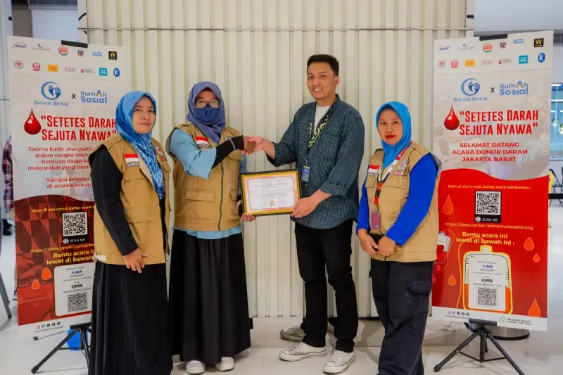 Setetes Darah Sejuta Nyawa Bersama Rumahberkat.com dan Rumahsosial.com
